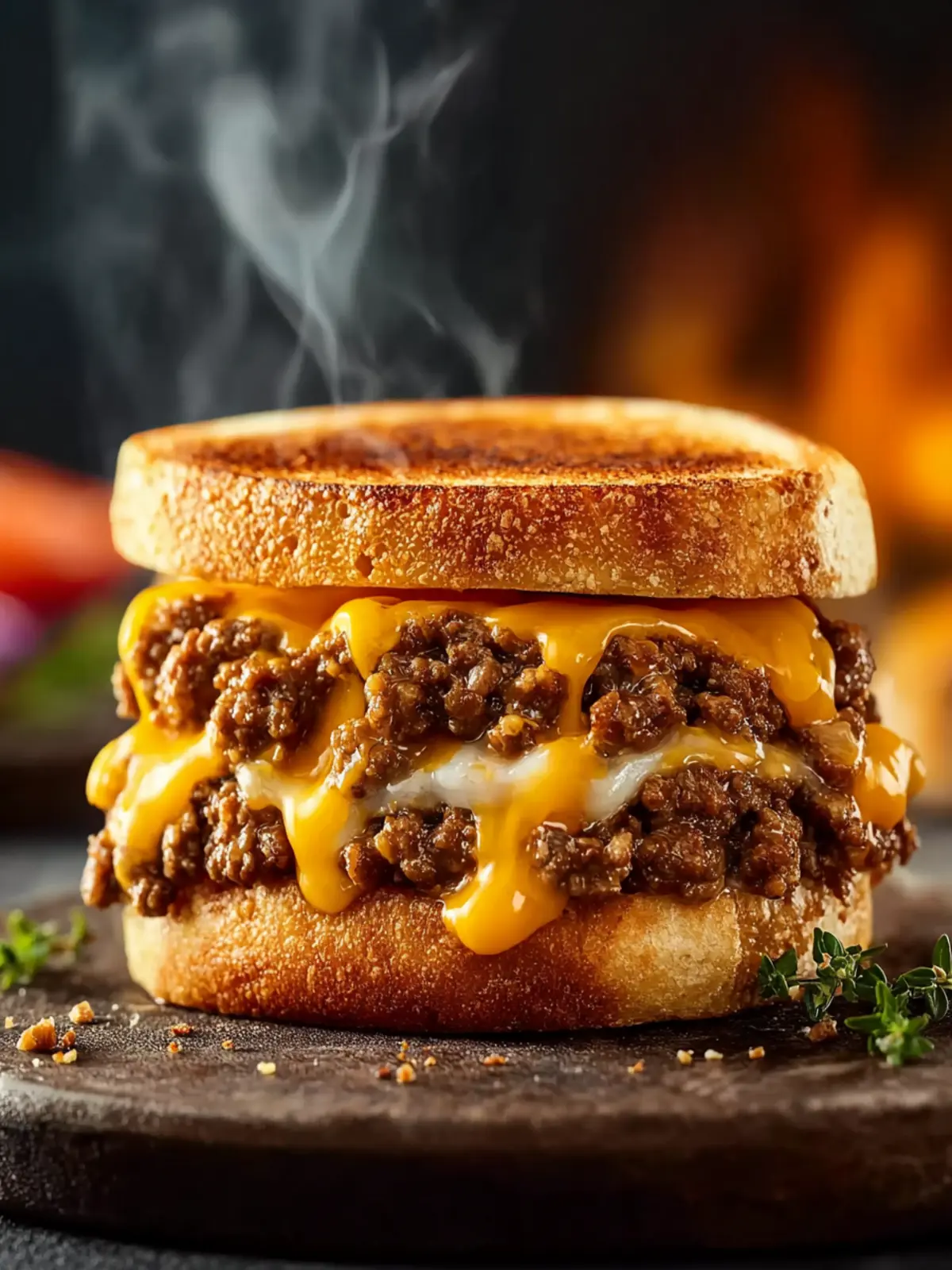 Cheesy Ground Beef Melt First Image