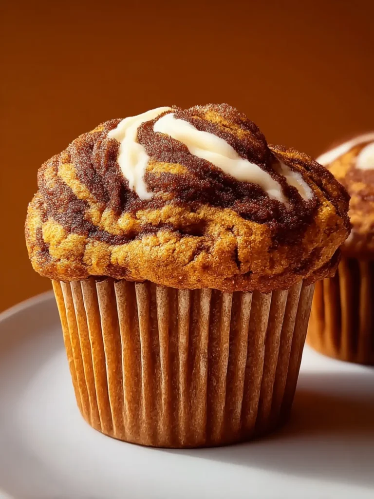 Gingerbread Pumpkin Muffin Swirls First Image