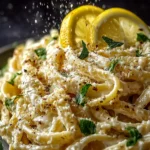 creamy lemon parmesan pasta First Image