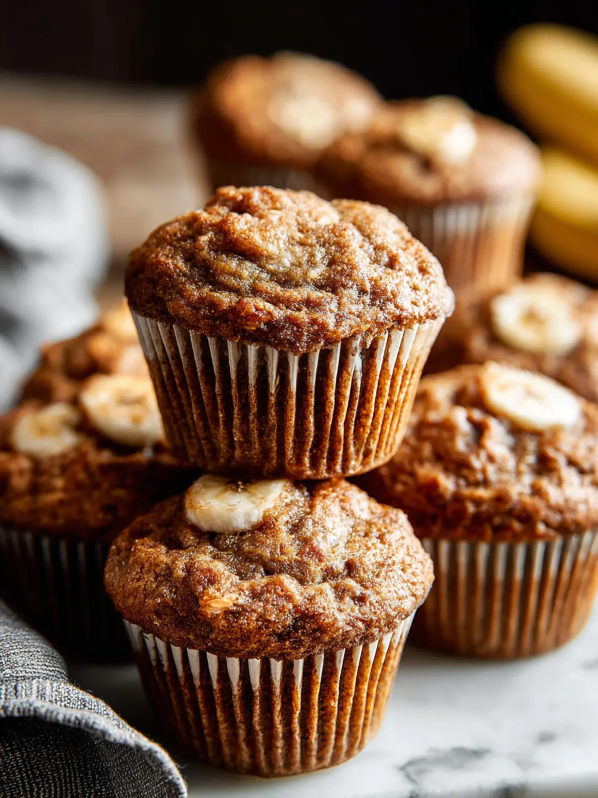 Healthy Banana Muffins: Easy, Guilt-Free Delight!