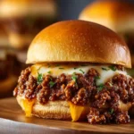 French Onion Beef Sloppy Joes First Image
