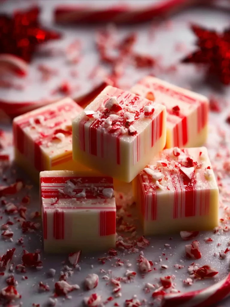 Peppermint Christmas Fudge First Image