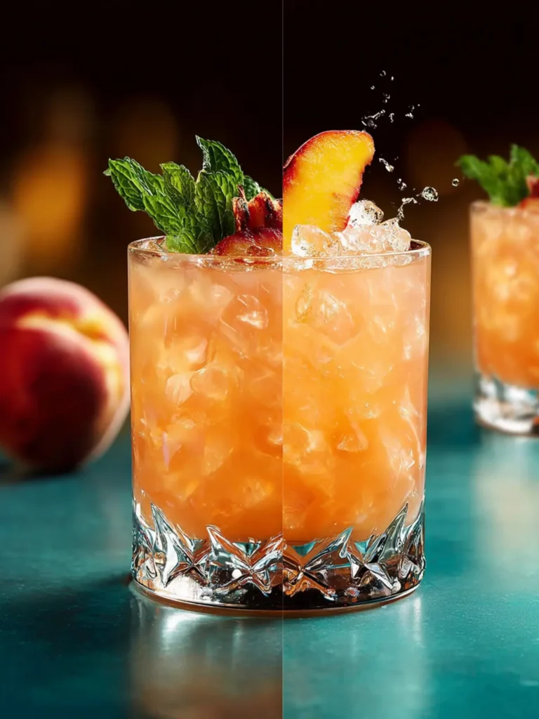 Royal Peach Cocktail First Image