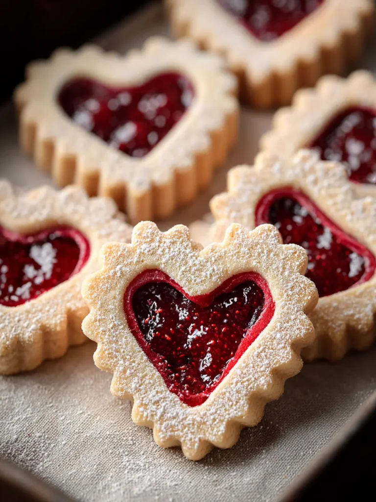 Irresistible Linzer Heart Cookies First Image