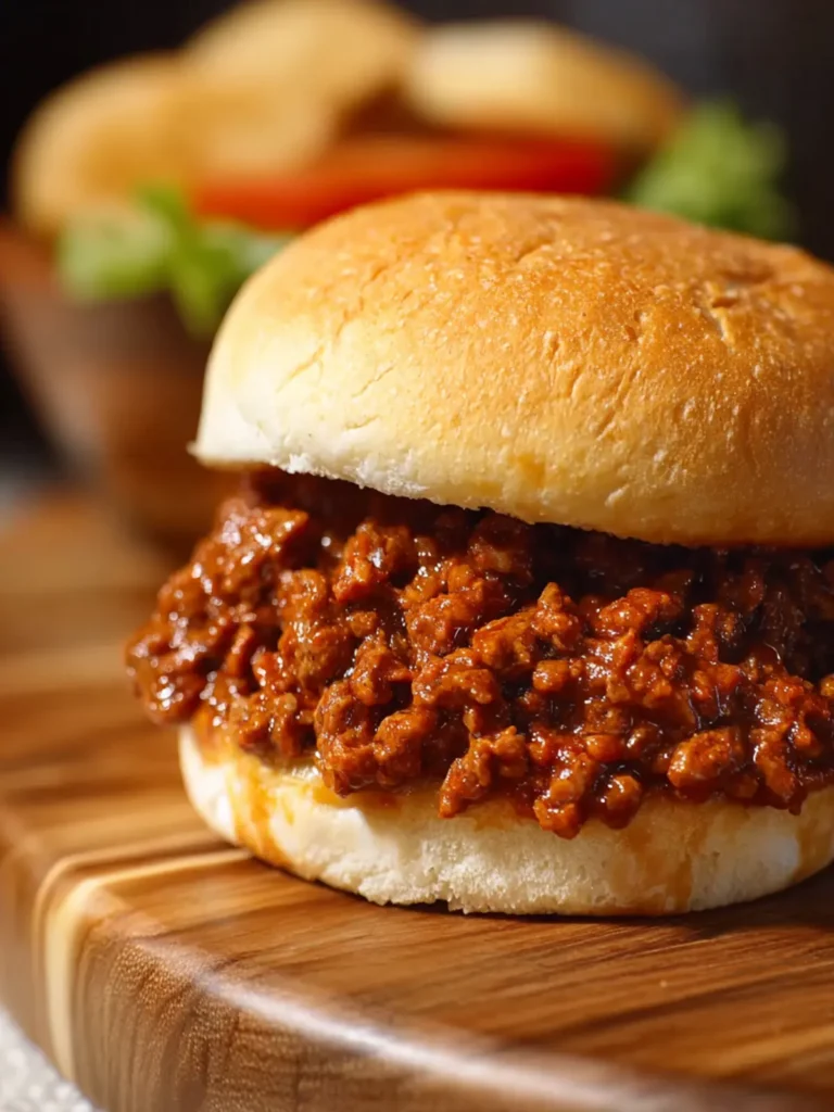 Slow Cooker Sloppy Joes First Image