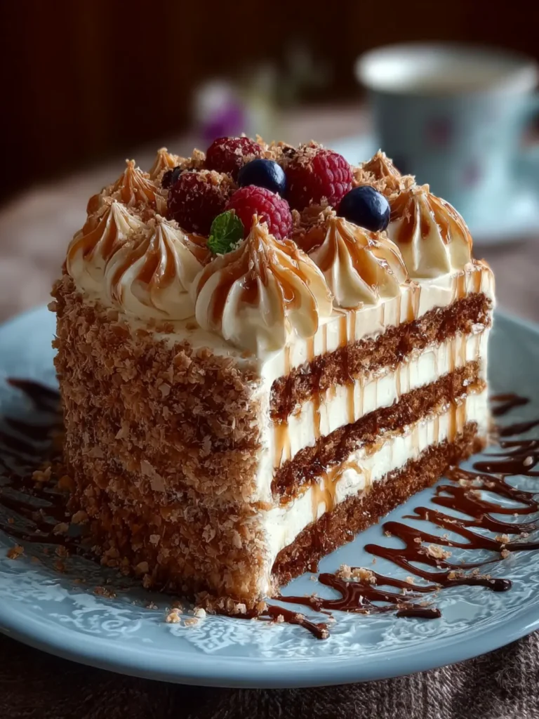 Russian Korolevsky Cake First Image