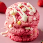 Strawberry Milkshake Cookies First Image