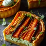 Carrot Tart with Green Goddess Ricotta First Image