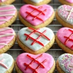 Delightful Tic Tac Toe Heart Cookies for Sweet Moments First Image