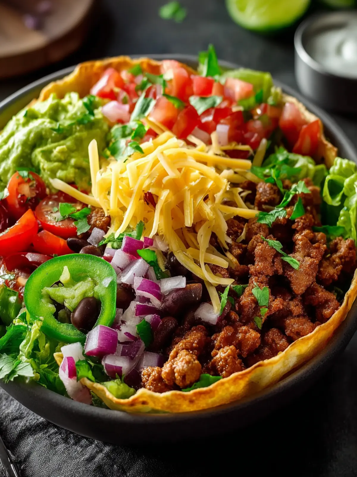 Quick and Easy Taco Bowl First Image