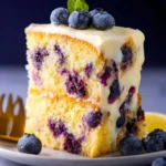 Lemon Blueberry Cake First Image