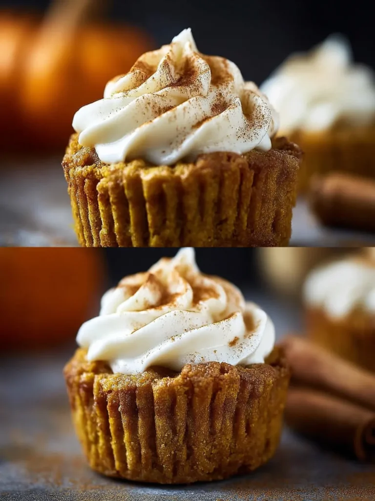Impossible Pumpkin Pie Cupcakes First Image