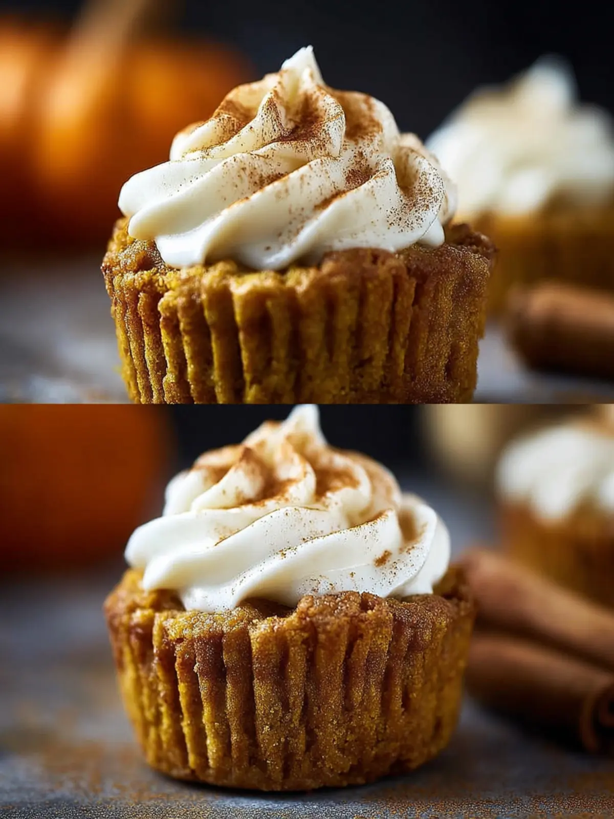 Impossible Pumpkin Pie Cupcakes First Image