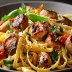 Chicken Apple Sausage One Pan Pasta First Image