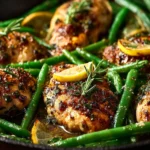 One-Pan Garlic Butter Chicken and Green Beans First Image