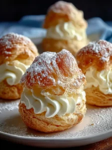 easy homemade cream puffs First Image