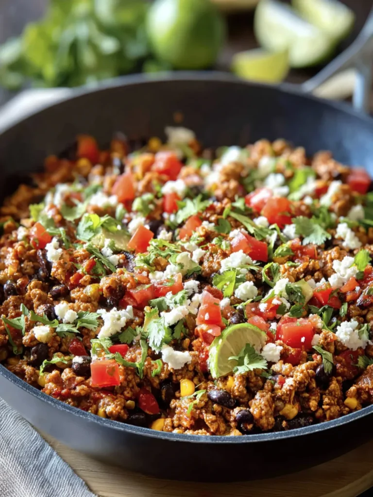 Turkey Taco Skillet First Image