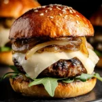 French Onion Soup Burgers First Image