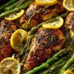 One-Pan Lemon Herb Chicken and Asparagus First Image