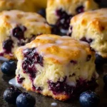 Lemon Blueberry Butter Swim Biscuits First Image