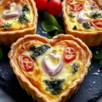 Heart Shaped Quiche First Image