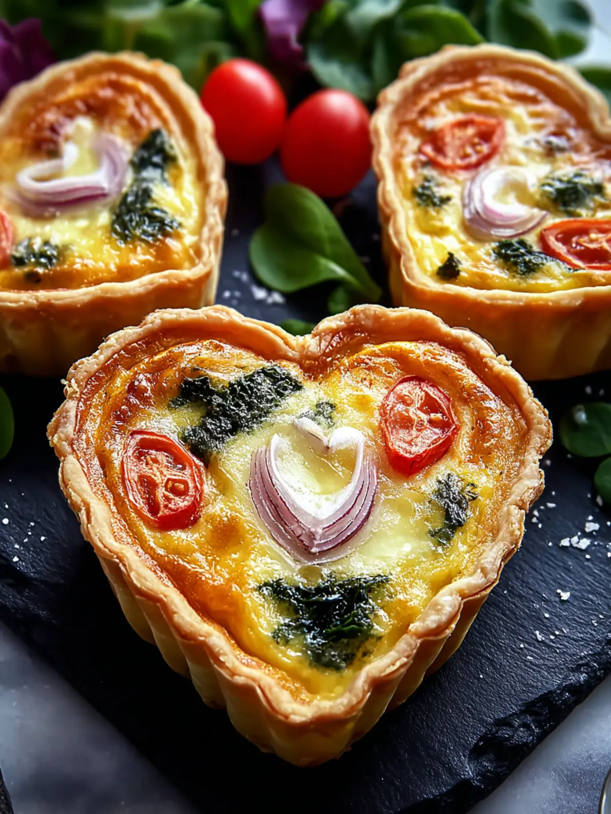 Heart Shaped Quiche First Image