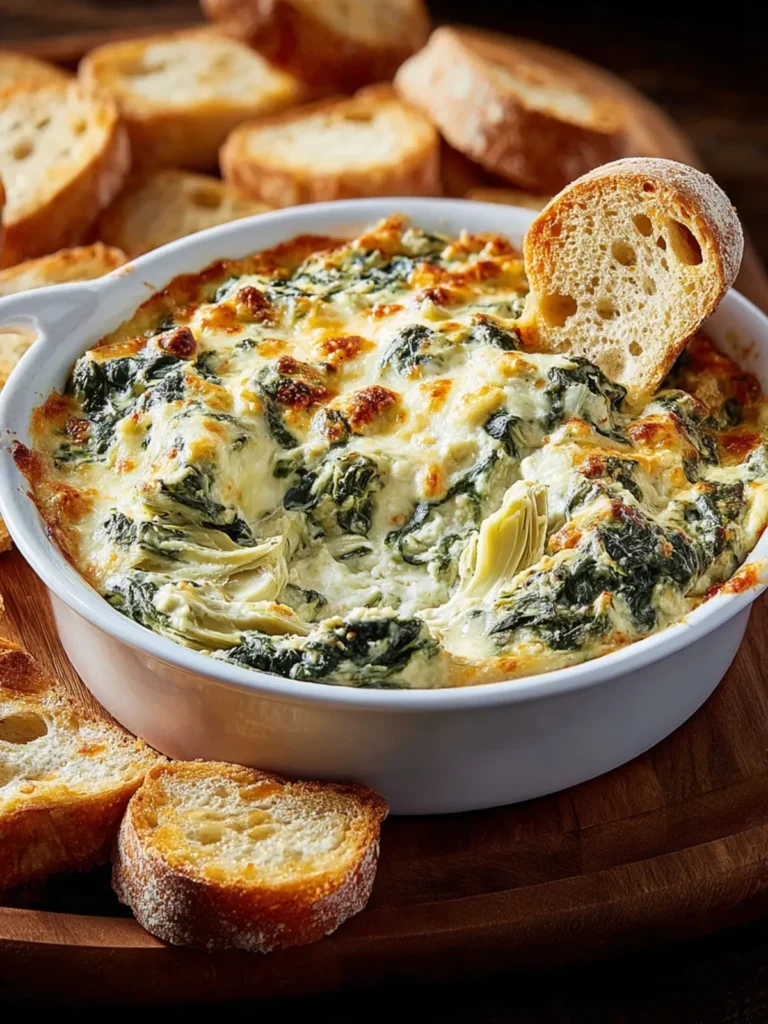 Spinach and Artichoke Dip Recipe First Image