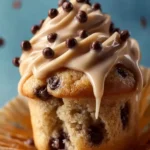 Molten Cookie Dough Cupcakes First Image