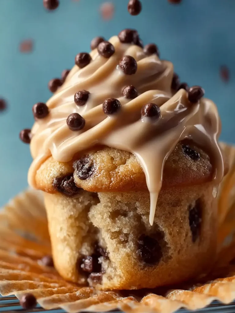 Molten Cookie Dough Cupcakes First Image