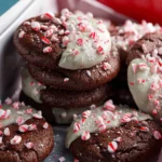 Chocolate Peppermint Cookies First Image
