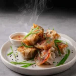 Rice Paper Dumplings With Chicken and Shrimp First Image