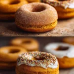 Baked Pumpkin Cake Donuts First Image