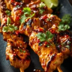 Bang Bang Chicken Skewers First Image
