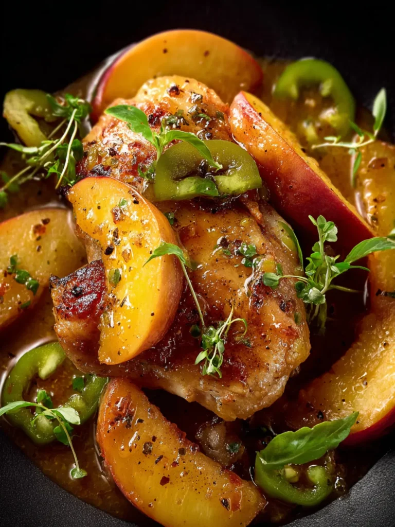 Jalapeno Peach Chicken First Image