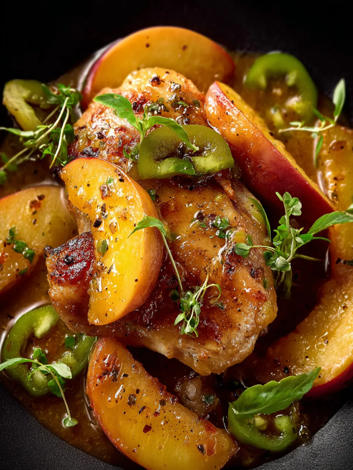 Jalapeno Peach Chicken First Image