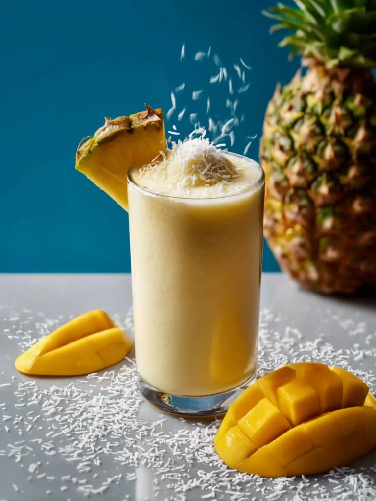 Pineapple Coconut Smoothie First Image