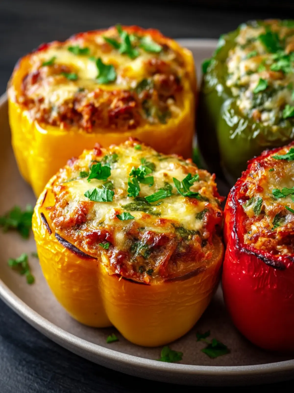 Easy Baked Stuffed Peppers First Image