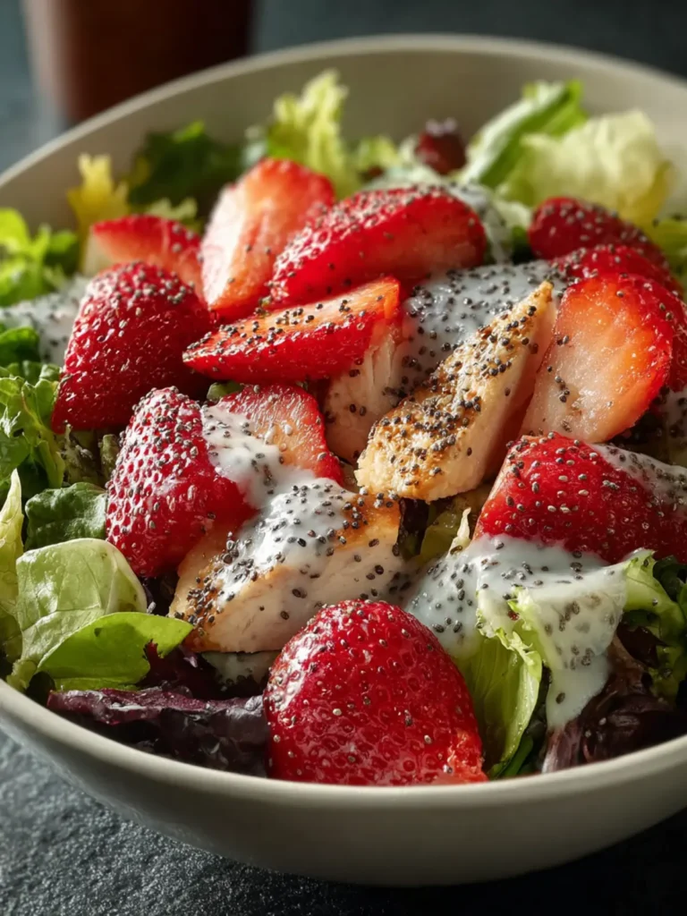Panera Strawberry Poppyseed Salad First Image