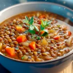 Cozy Lentil Soup Recipe First Image