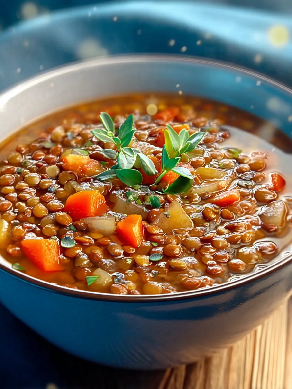 Cozy Lentil Soup Recipe First Image