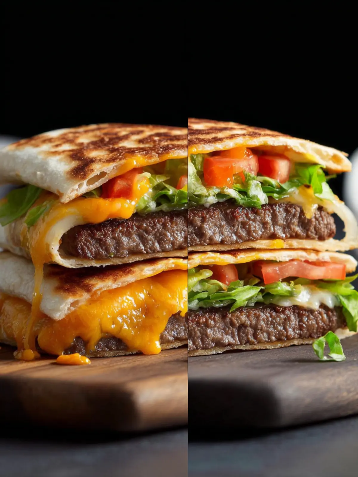 Quick and Easy Recipes for Quesadilla Burgers First Image