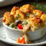 Chicken Cobbler Dinner Casserole First Image