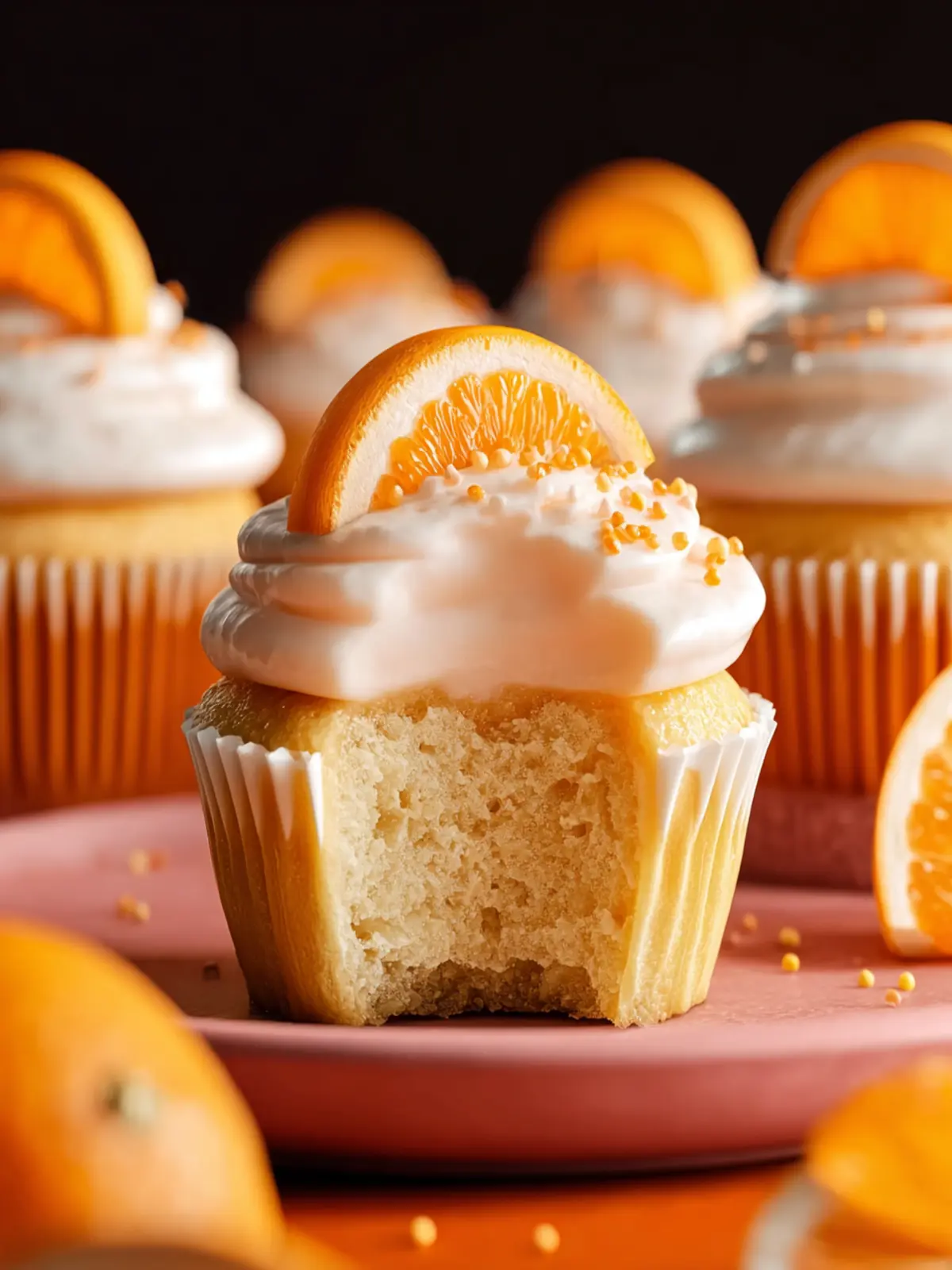 Orange Creamsicle Cupcakes Recipe First Image