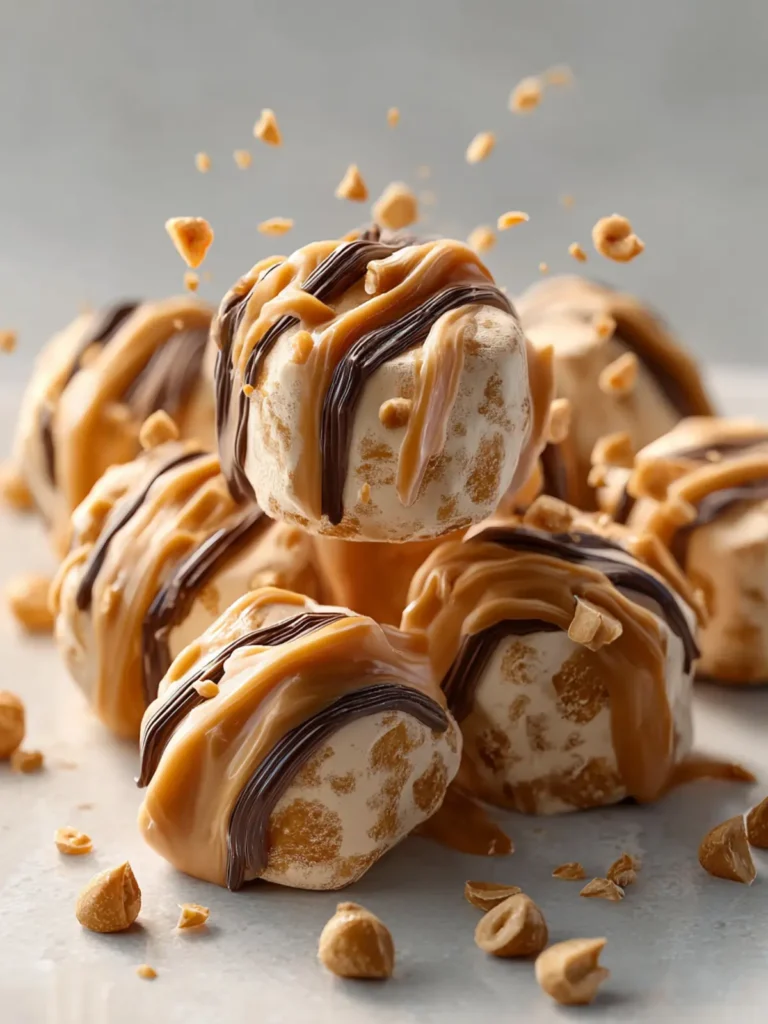 Frozen Greek Yogurt Peanut Butter Bites! First Image