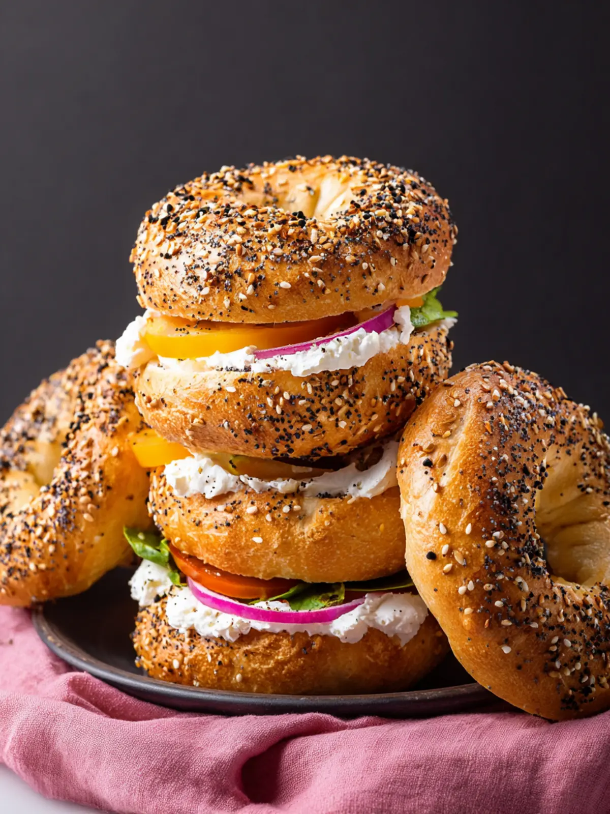 Greek Yogurt Bagels First Image