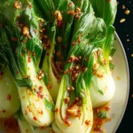 Bok Choy with Chili Garlic Sauce First Image