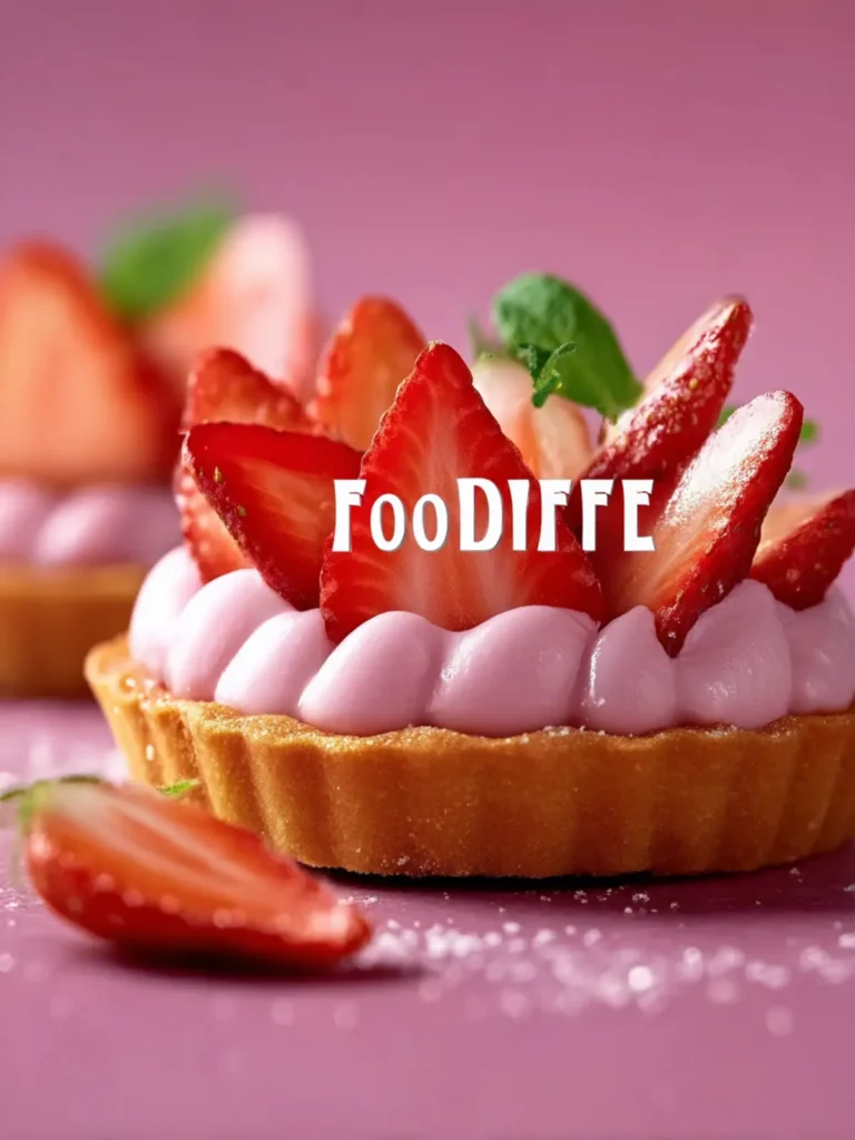 Strawberry Mousse Tartlets First Image