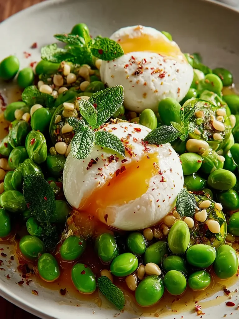 Fava Bean and Burrata Salad First Image