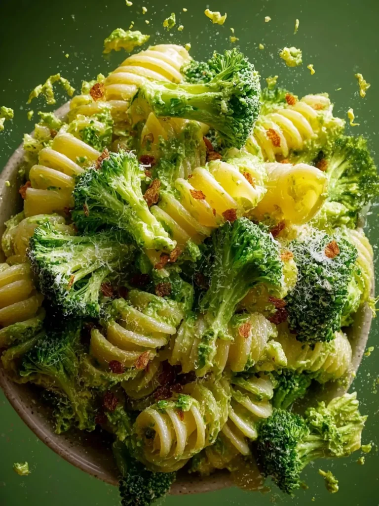 Smashed Broccoli Pasta First Image